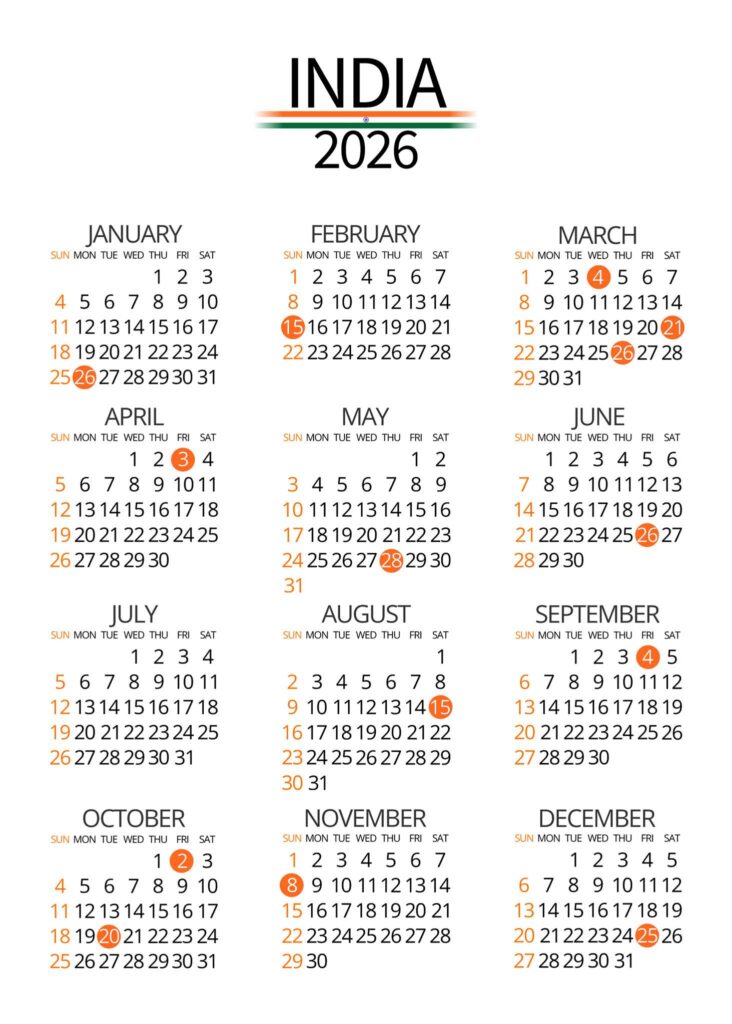 Share Market Holidays Calendar 2026